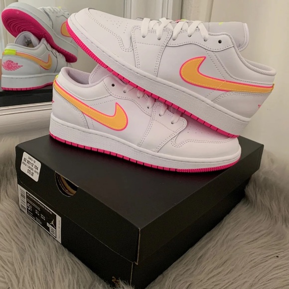 air jordan 1 low edge glow gs